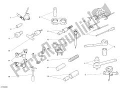 strumenti di servizio di officina