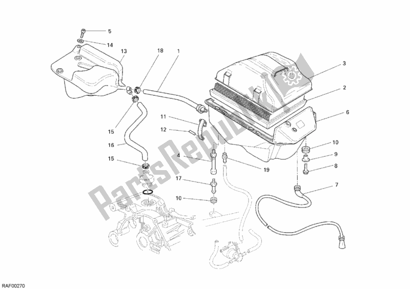 Todas las partes para Consumo de Ducati Monster S4 RS 1000 2008