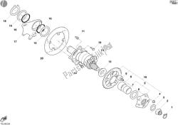 HUB, REAR WHEEL