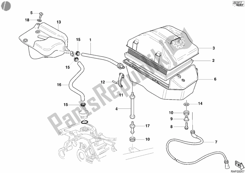 Todas las partes para Consumo de Ducati Monster S4 R 996 2003