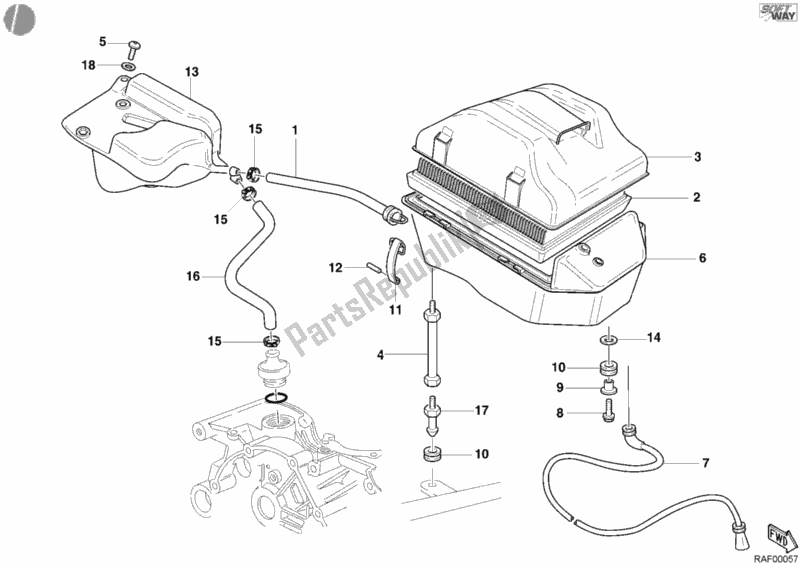 Todas las partes para Consumo de Ducati Monster S4 R 996 2004