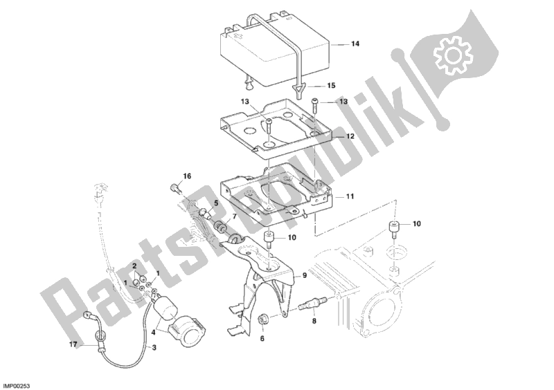 Todas las partes para Batería de Ducati Monster S4 R 996 2006