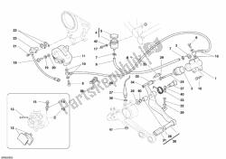 Rear brake system