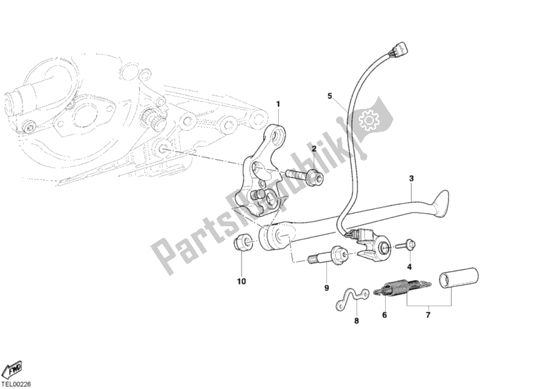 Todas las partes para Costado de Ducati Monster S4 R 996 2006