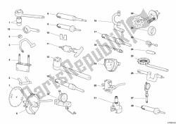 ferramentas de serviço de oficina, motor