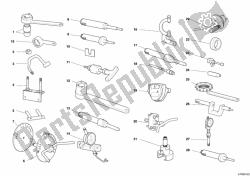 herramientas de servicio de taller, motor