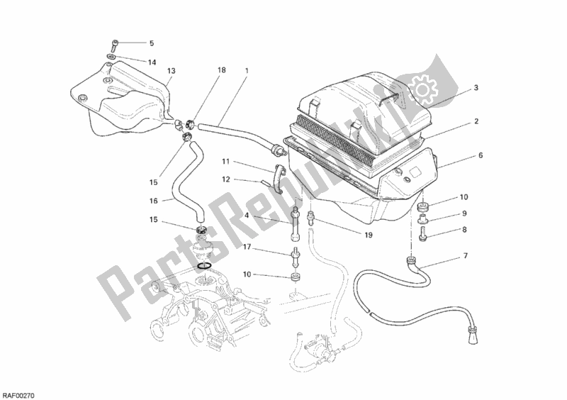 Tutte le parti per il Presa del Ducati Monster S4 R 996 2007