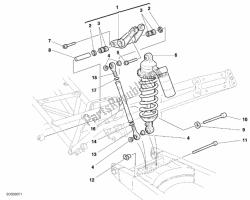 Rear shock absorber