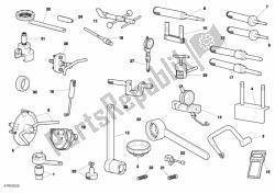 attrezzi di servizio dell'officina, motore