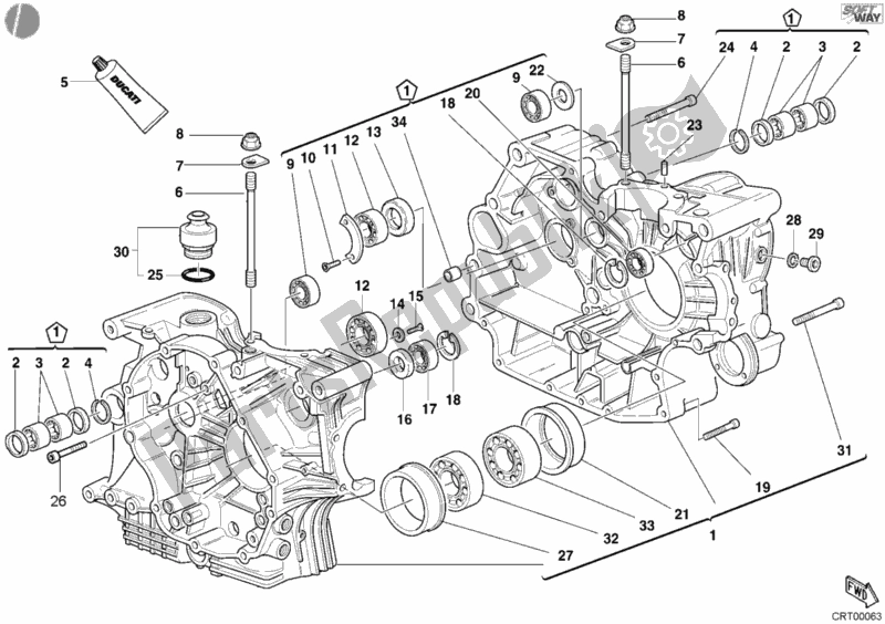 Wszystkie części do Korbowód Ducati Monster S4 916 2002
