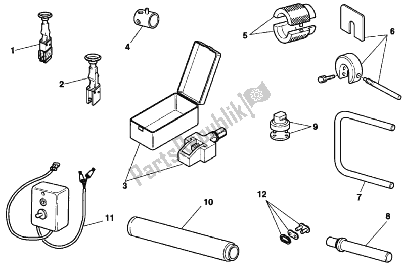 Wszystkie części do Narz? Dzia Serwisowe Warsztatu, Stela? Ducati Sport ST2 944 1998