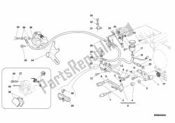 Rear brake system