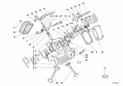 Vertical cylinder head