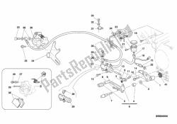 Rear brake system