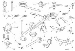 herramientas de servicio de taller, motor