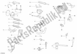 herramientas de servicio de taller, motor