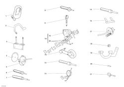 001 - Outils de service d'atelier, moteur