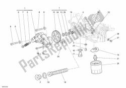 pompa dell'olio - filtro