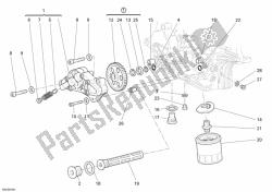 pompa dell'olio - filtro
