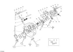 Vertical cylinder head