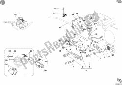 Rear brake system