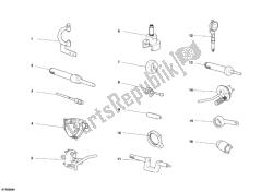 herramientas de servicio de taller, motor ii