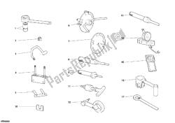 herramientas de servicio de taller, motor