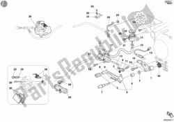 Rear brake system