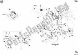 Rear brake system