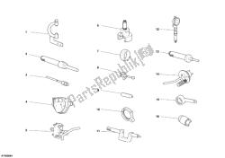 strumenti di servizio per officina, motore ii