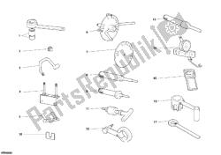 ferramentas de serviço de oficina, motor