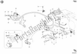 Rear brake system