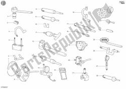 herramientas de servicio de taller, motor