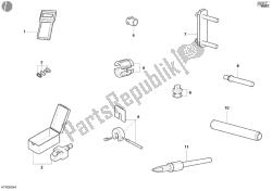 WORKSHOP SERVICE TOOLS, FRAME