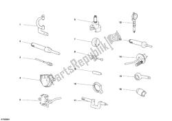 ferramentas de serviço de oficina, motor ii