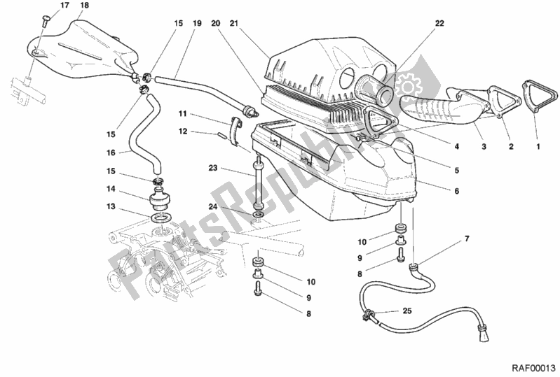 Todas las partes para Consumo de Ducati Sport ST4 916 2000