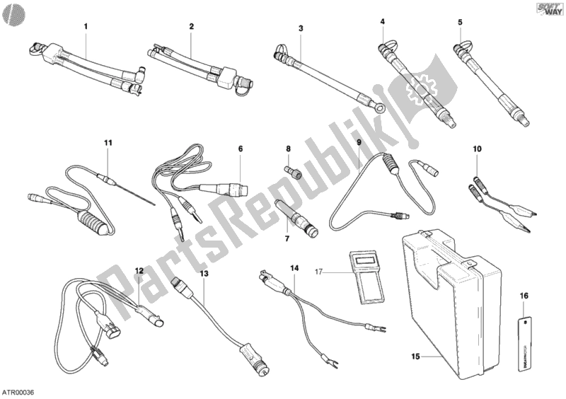 Todas las partes para Instrumento De Control De Presión de Ducati Sport ST4 916 2002