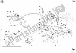 Rear brake system