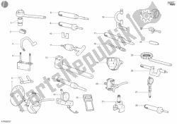 herramientas de servicio de taller, motor