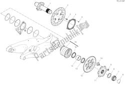 axe de roue arrière