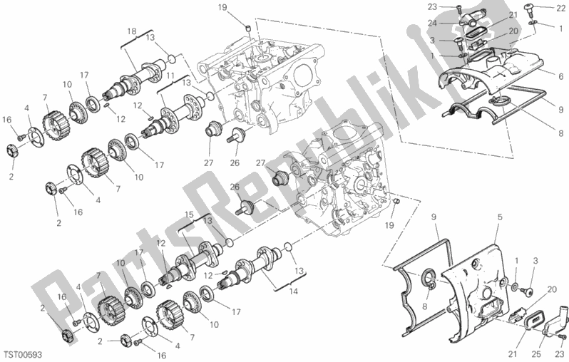 Todas las partes para Culata: Sistema De Distribución de Ducati Supersport 937 2019