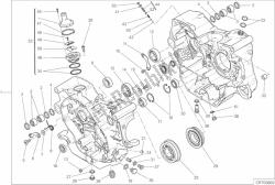 COMPLETE HALF-CRANKCASES PAIR