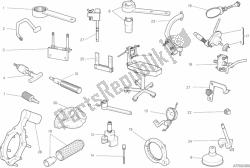 attrezzi di servizio dell'officina, motore