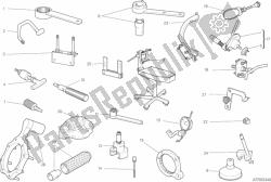 attrezzi di servizio dell'officina, motore