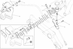 Rear brake system