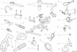 herramientas de servicio de taller, motor