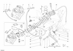 Rear brake system