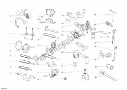 attrezzi di servizio dell'officina, motore