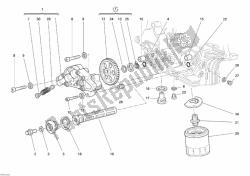 pompa dell'olio - filtro