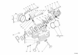 Vertical cylinder head